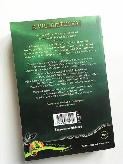 Rick Riordan: A villámtolvaj