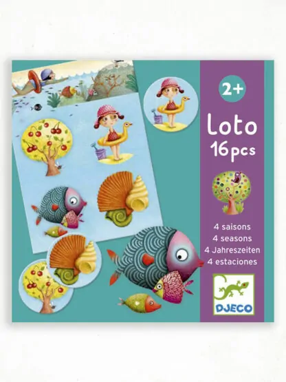 Képeslottó - Négy évszak - 4 seasons - Loto