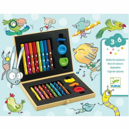 Djeco Box of colours for toddlers