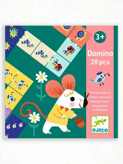 Dominó játék - Kicsi állatok - Domino Small animals