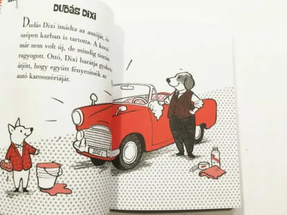 Shirley Hughes: Dudás Dixi - A nagy autósverseny