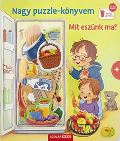 Nagy puzzle könyvem - Mit eszünk ma?